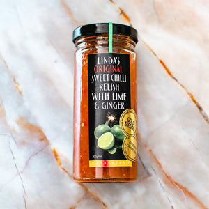Linda's Sweet Chilli Sweet Chilli Relish with Lime and Ginger